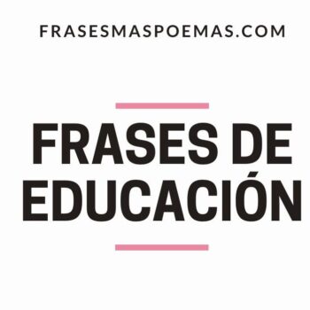 Frases de Educación