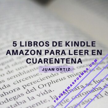 5 Libros de Kindle Amazon para leer en cuarentena