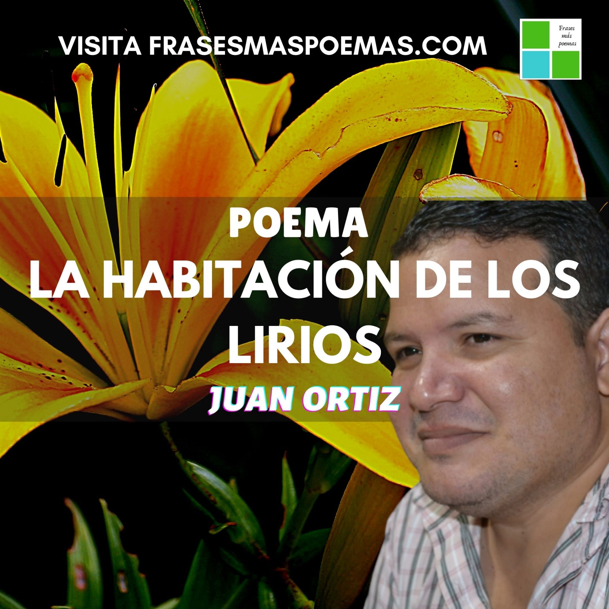 "La habitación de los lirios" de Juan Ortiz (Poema) - Frases más poemas