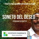 «Soneto del deseo» de Gustavo Darmace (Poema)