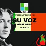 «Su voz» de Oscar Wilde (Poema)