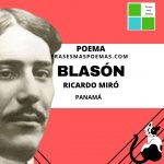 «Blasón» de Ricardo Miró (Poema)
