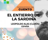 «El entierro de la sardina» de Leopoldo Alas «Clarín» (Cuento)