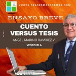 «Cuento versus tesis» de Ángel Marino Ramírez (Ensayo breve)
