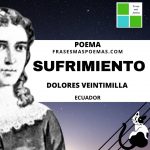 «Sufrimiento» de Dolores Veintimilla (Poema)