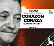 «Corazón coraza» de Mario Benedetti (Poema)