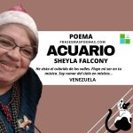 «Acuario» de Sheyla Falcony (Poema)
