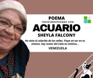 «Acuario» de Sheyla Falcony (Poema)