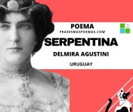 «Serpentina» de Delmira Agustini (Poema)