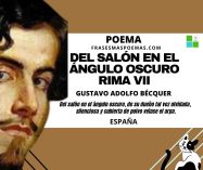 «Del salón en el ángulo oscuro» Rima VII de Gustavo Adolfo Bécquer (Poema)
