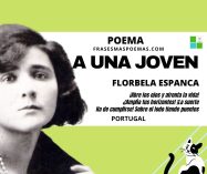 «A una joven» de Florbela Espanca (Poema)
