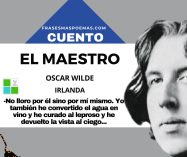 «El maestro» de Oscar Wilde (Cuento)