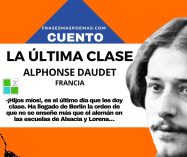 «La última clase» de Alphonse Daudet (Cuento)