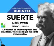 «Suerte» de Mark Twain (Cuento)