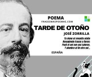 «Tarde de otoño» de José Zorrilla (Poema)