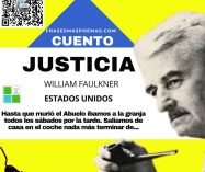 «Justicia» de William Faulkner (Cuento)