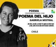 «Poema del hijo» de Gabriela Mistral (Poema)