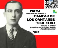 «Cantar de los cantares» de Vicente Huidobro (Poema)