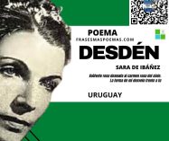 «Desdén» de Sara de Ibáñez (Poema)
