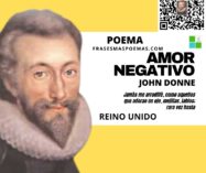 «Amor negativo» de John Donne (Poema)