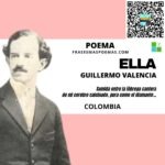 «Ella» de Guillermo Valencia (Poema)