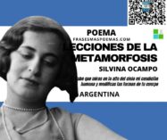 «Lecciones de la metamorfosis» de Silvina Ocampo (Poema)