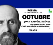 «Octubre» de Juan Ramón Jiménez (Poema)