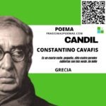 «Candil» de Constantino Cavafis (Poema)