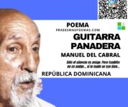 «Guitarra panadera» de Manuel del Cabral (Poema)