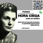 «Hora ciega» de Sara de Ibáñez (Poema)