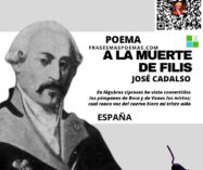 «A la muerte de Filis» de José Cadalso (Poema)