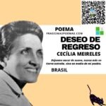 «Deseo de regreso» de Cecília Meireles (Poema)
