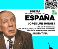 «España» de Jorge Luis Borges (Poema)