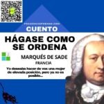«Hágase como se ordena» del Marqués de Sade (Cuento)