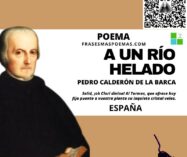 «A un río helado» de Pedro Calderón de la Barca (Poema)