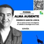 «Alma ausente» de Federico García Lorca (Poema)