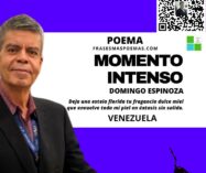 «Momento intenso» de Domingo Espinoza (Poema)
