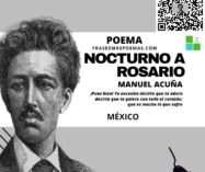 «Nocturno a Rosario» de Manuel Acuña (Poema)