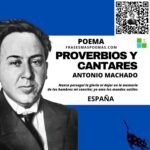«Proverbios y Cantares» de Antonio Machado (Poema)