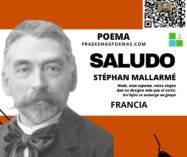 «Saludo» de Stéphan Mallarmé (Poema)