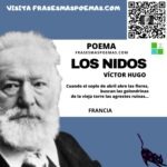 «Los nidos» de Víctor Hugo (Poema)