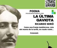 «La última gaviota» de Ricardo Miró (Poema)