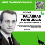 «Palabras para Julia» de José Agustín Goytisolo (Poema)