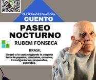 «Paseo nocturno» de Rubem Fonseca (Cuento breve)