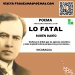 «Lo fatal» de Rubén Darío (Poema)