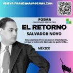 «El retorno» de Salvador Novo (Poema)