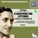 «Canción de otoño» de Cecília Meireles (Poema)